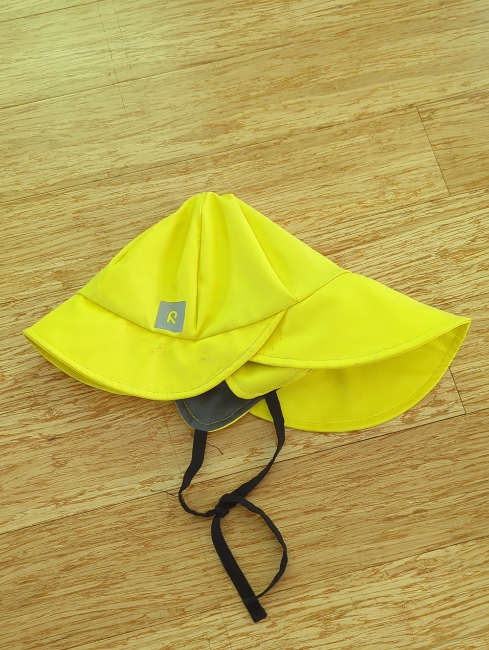 Reima Yellow Kids Rain Hat with Chin Strap
